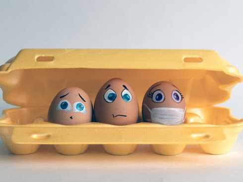 שטיפת הביצים עלולה לגרום לחדירת חיידקים מואצת לתוך הביצים ולזיהום