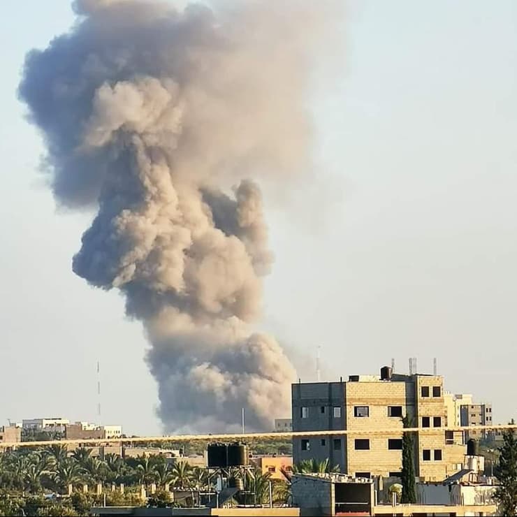תקיפת צה"ל ברצועת עזה לאחר ירי רקטות של חמאס