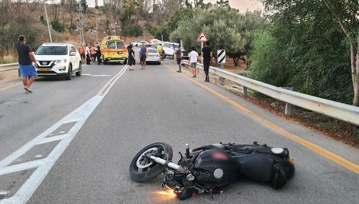 היפגעותם של רוכבי אופנוע נמצאת במגמת עלייה זה שנים. ארכיון