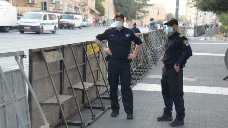 היערכות המשטרה למחאות בירושלים