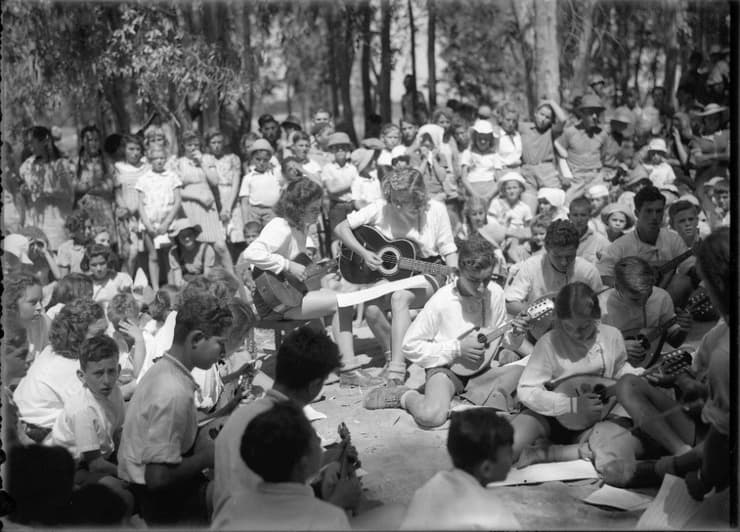 חגיגות יובל השלושים במרחביה, 1941