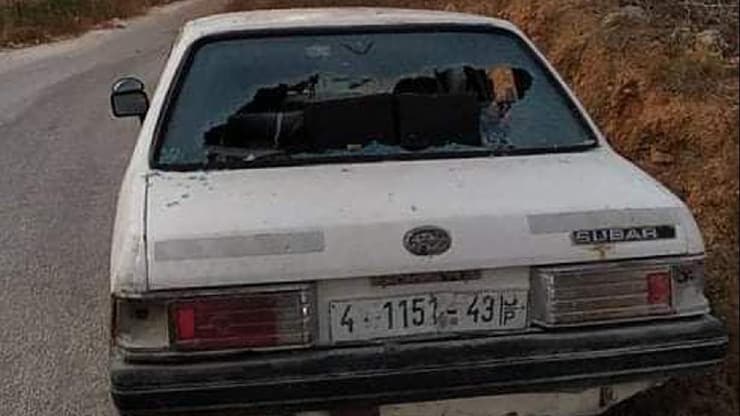 במוקד המשטרה התקבל דיווח כי במהלך הלילה נגרם נזק למספר כלי רכב בכפר חווארה שבאזור השומרון
