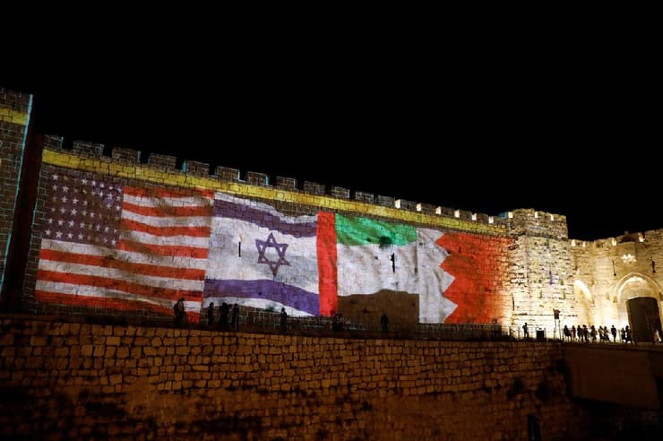 עיר עתיקה ירושלים חתימת הסכם השלום בין ישראל לאיחוד האמירויות בבית הלבן