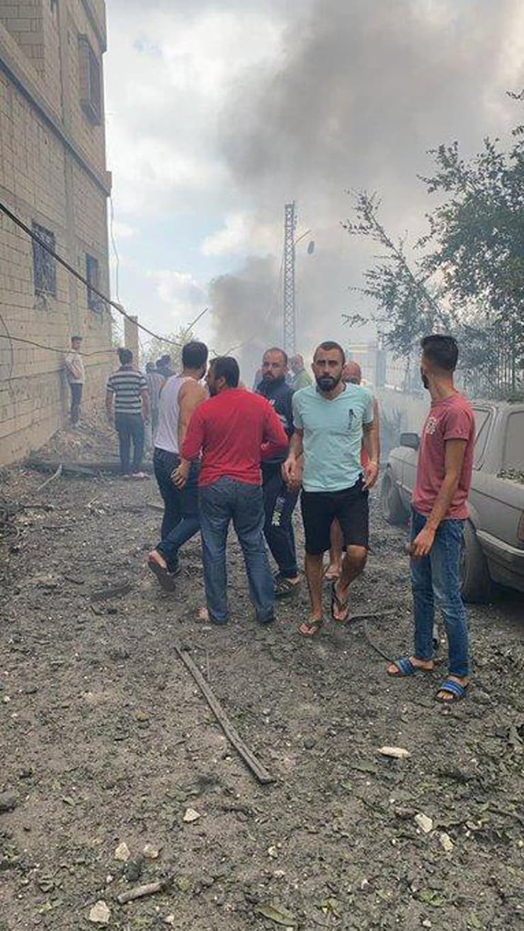 פיצוץ גדול נשמע בעין קאנא שבדרום לבנון 