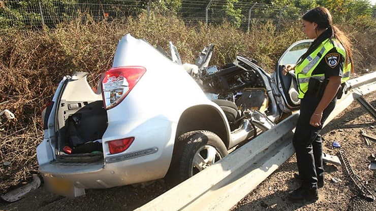תאונה תאונת דרכים קטלנית כביש 89 שני הרוגים צומת כברי נהריה צפון 