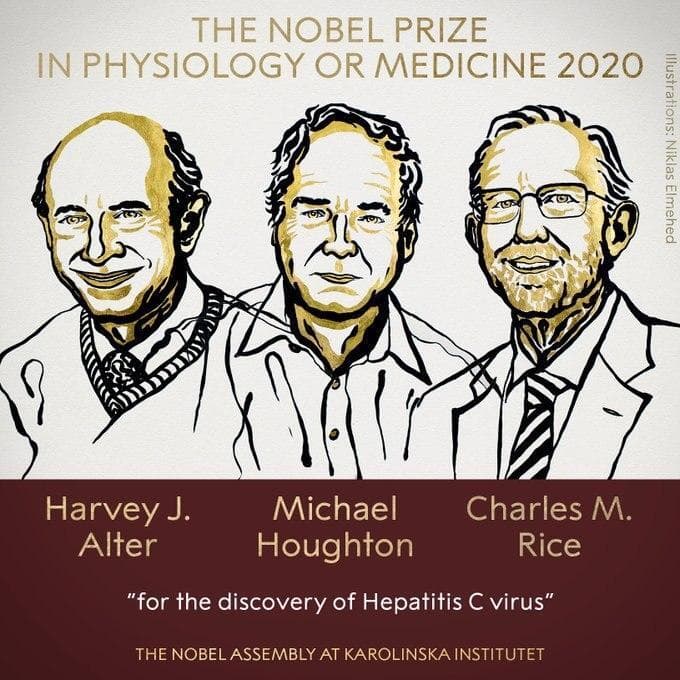 זוכי פרס נובל לרפואה 2020