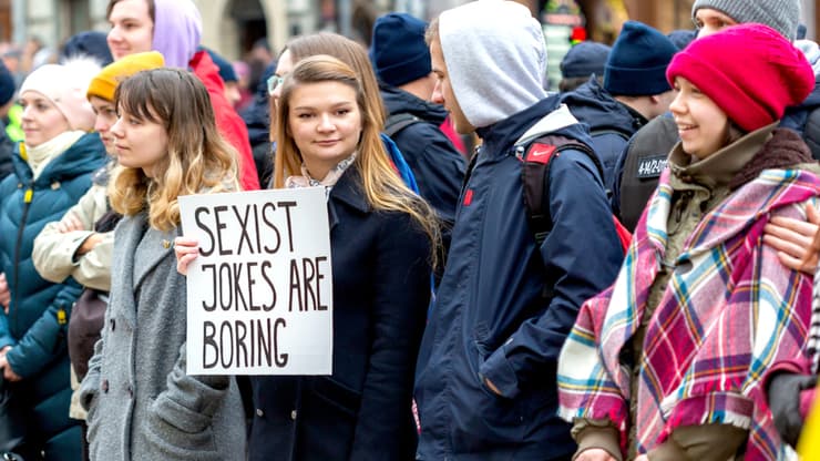 הפגנה נגד סקסיזם