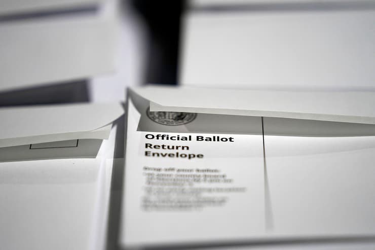 ארה"ב מעטפות ל הצבעה ב דואר ב צפון קרוליינה בחירות 2020