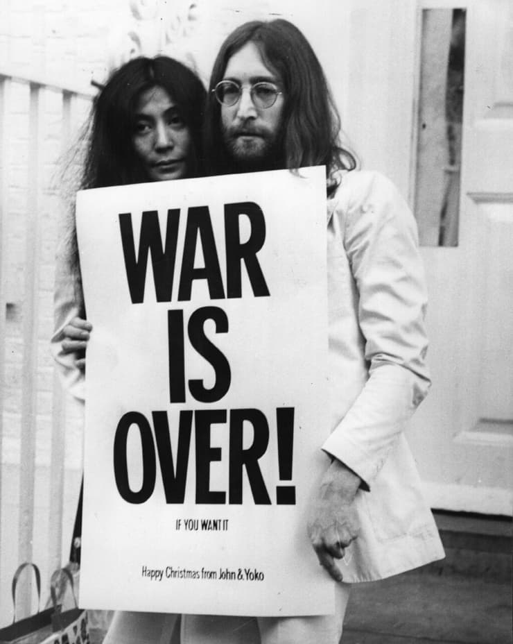 ג'ון לנון ויוקו אונו 1971