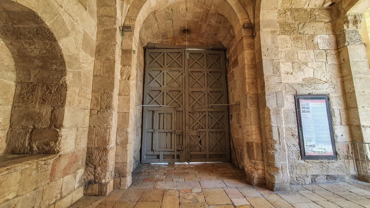 שער יפו בעיר העתיקה בירושלים בימי הסגר