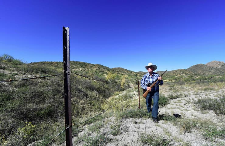 ג'ים צ'ילטון  אריזונה חווה גבול ארה"ב מקסיקו