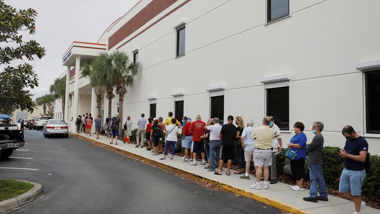 ארה"ב בחירות הצבעה מוקדמת לארגו פלורידה