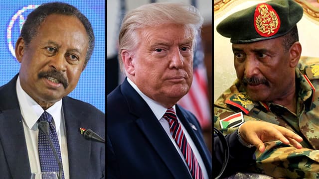  אי אפשר להפריד בין הסרתנו מרשימת תומכות הטרור לבין ההסכם". טראמפ ומנהיגי סודן
