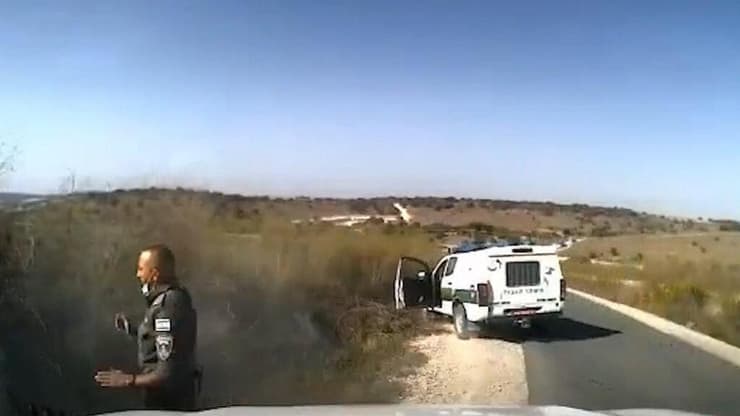 מתנדבים של משמר הגבול במבצע נגד רוכבי שטח
