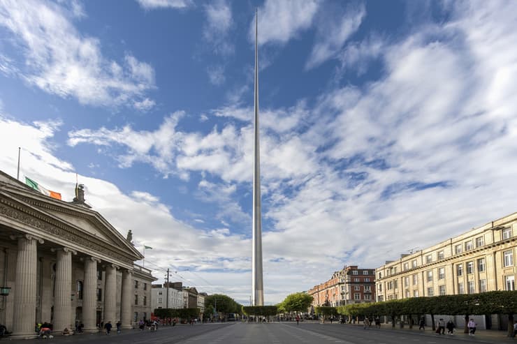 הדבלין ספייר, נחשב לפסל הגבוה בעולם