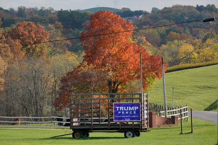 ארה"ב בחירות מחוז באטלר פנסילבניה אמריקה הכפרית תומכי דונלד טראמפ