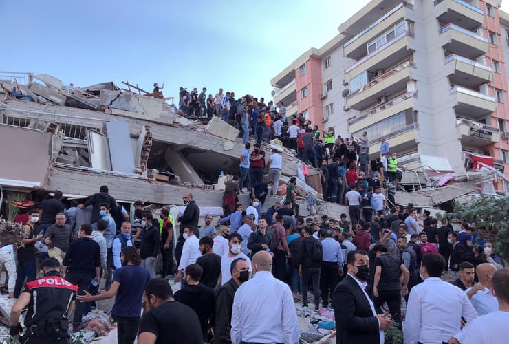 רעידת אדמה איזמיר טורקיה