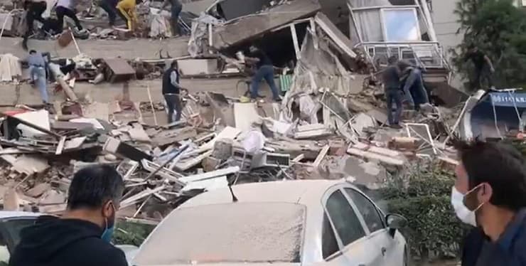נזקי רעידת האדמה בטורקיה