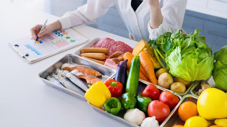 מדידה של חלבון בתזונה