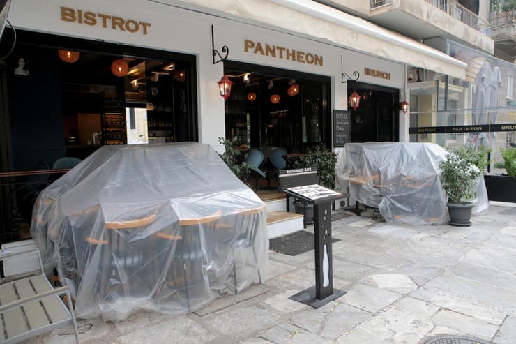 מסעדה סגורה באתונה