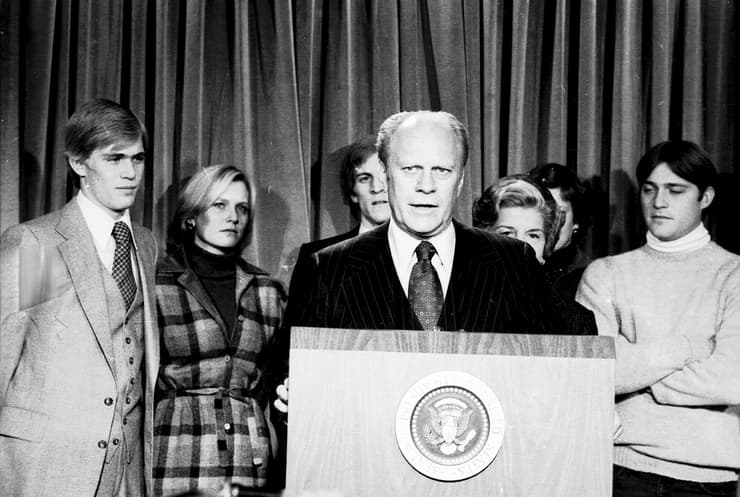 נשיא ארה"ב ג'רלד פורד נאום הפסד בחירות 1976