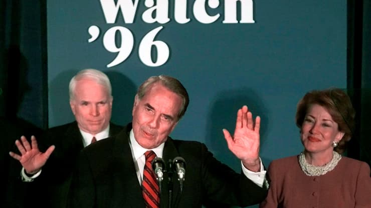 בוב דול נאום הפסד בחירות 1996 ארה"ב