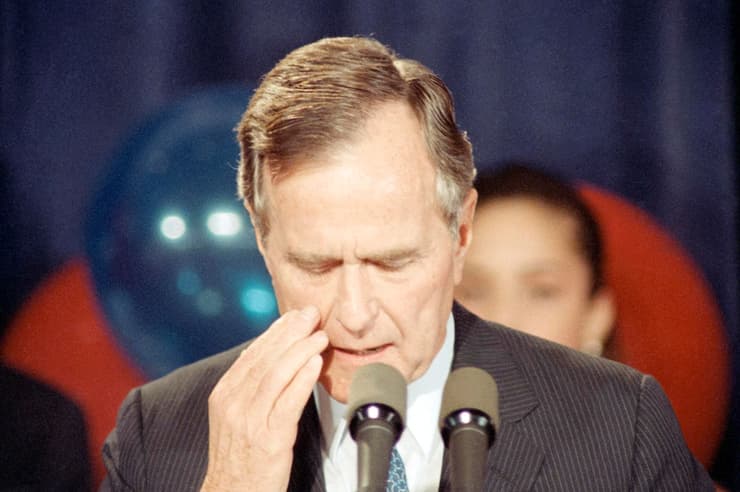 ג'ורג' בוש האב נאום הפסד בחירות 1992 ארה"ב