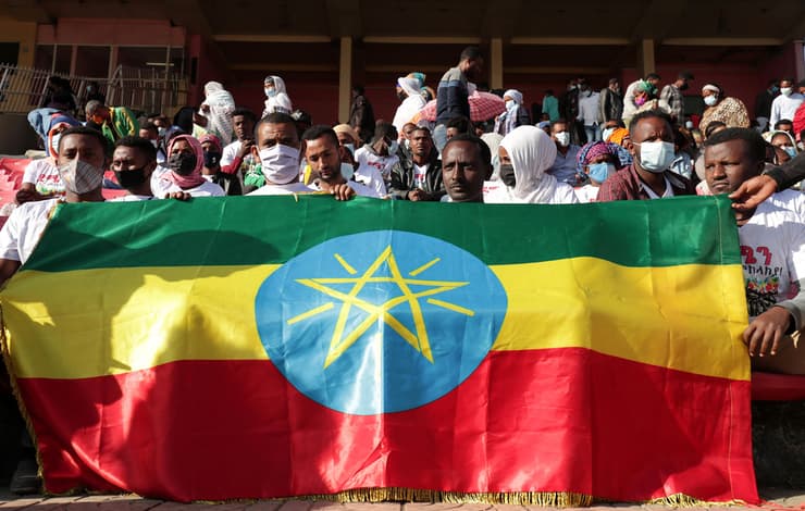 אתיופיה מבצע צבאי תיגראי מלחמה מתנדבים לתרום דם