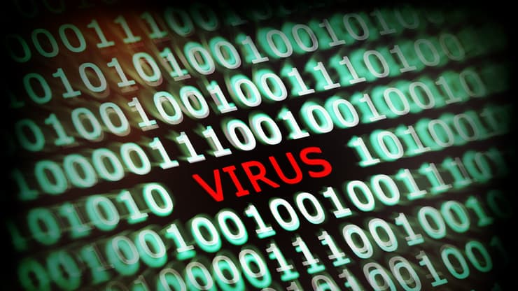 התמונה של וירוס מחשב