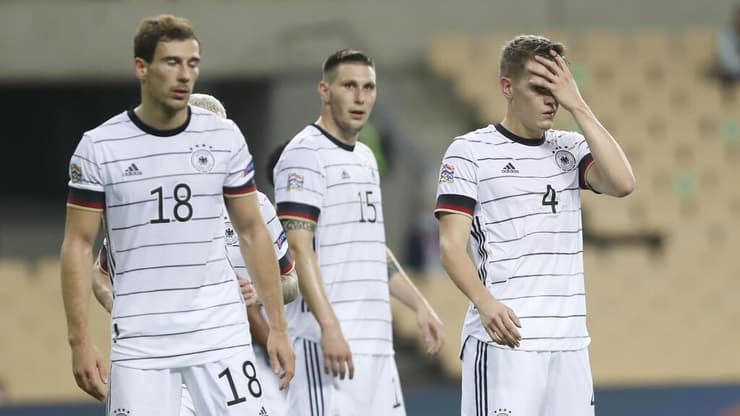 שחקני נבחרת גרמניה מאוכזבים