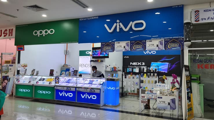 חנויות של Vivo ו-Oppo