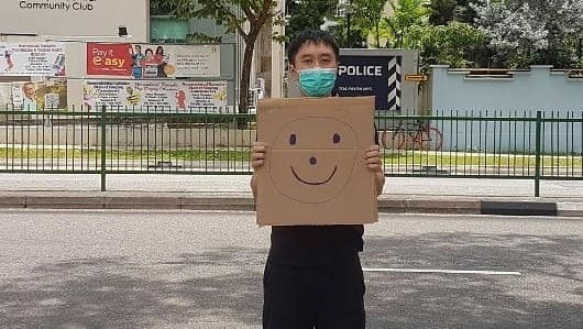 ג'ולובן וואם  סינגפור פעיל מחאה הפגנה