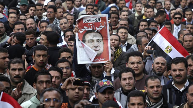 הפגנות במצרים, האביב הערבי