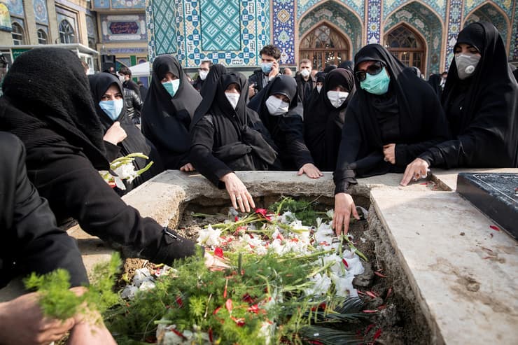טקס הלוויה של מדען גרעין מוחסן פחריזאדה ב טהרן איראן