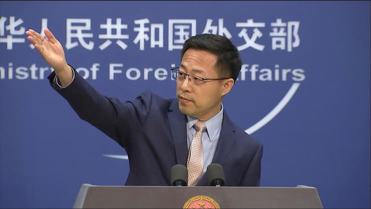 ז'או ליג'יאן דובר משרד החוץ של סין
