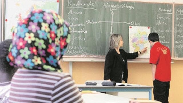 ''אווירה של טרור''. בית ספר בגרמניה