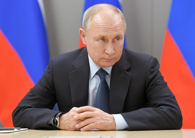 נשיא רוסיה פוטין. "אוקראינה עושה פרובוקציות"