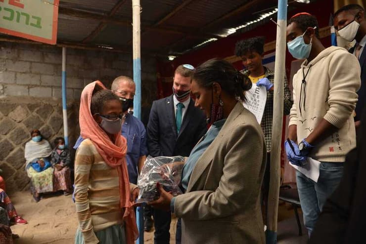 פנינה תמנו שטה נמצאת באתיופיה בזמן ההצבעה על פיזור הכנסת