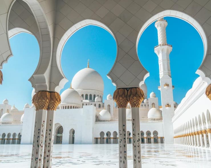"ארכיטקטורה מרהיבה". מסגד שייח' זאיד