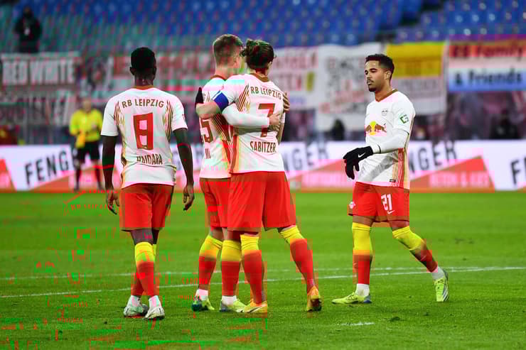 לייפציג חוגגת (צילום: getty images) צילום: getty images