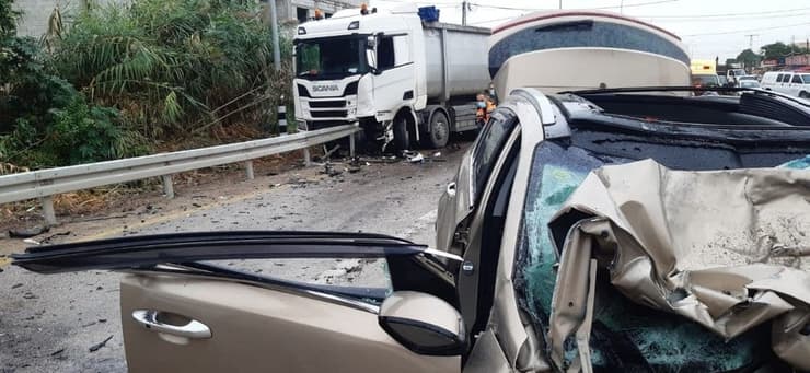 תאונה בקעת הירדן כביש 90