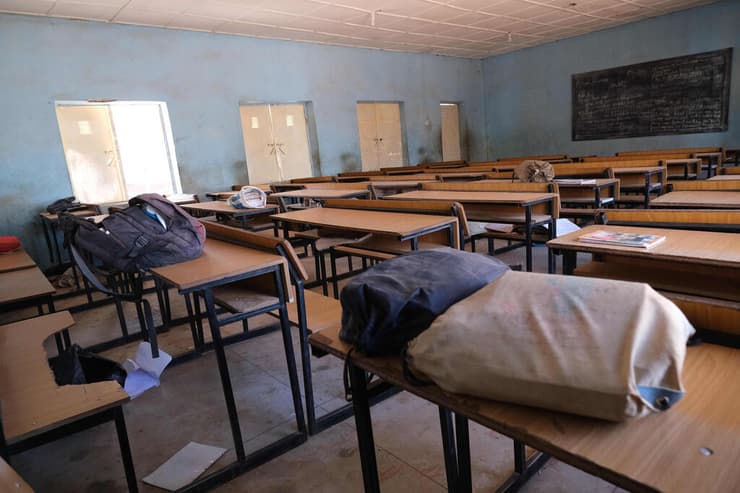 בית הספר שבו חטפו את הילדים בניגריה