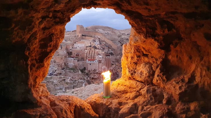מנזר מרסבא במדבר יהודה