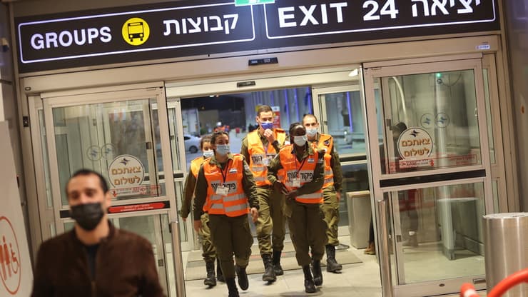 נתב"ג: החל מהשעה 22:00 ישראלים השבים מחו"ל, מכל המדינות, מחוייבים בבידוד במלוניות