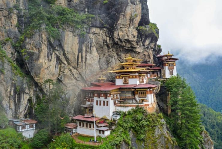 מנזר קן הנמר (Taktsang Monastery)