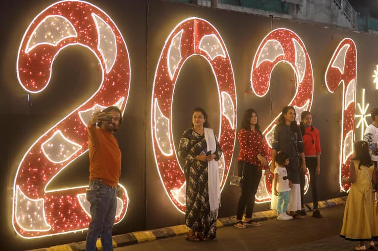 הודו מומבאי חגיגות שנה חדשה 2021