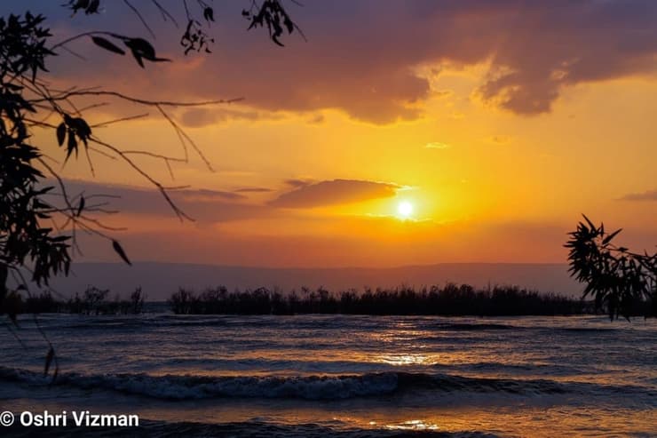 זריחה ראשונה בכינרת לשנת 2021