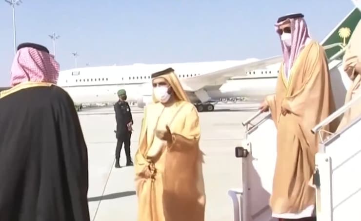 ברקע: המטוס שאולי הביא את יורש העצר הסעודי לפסגה בריאד