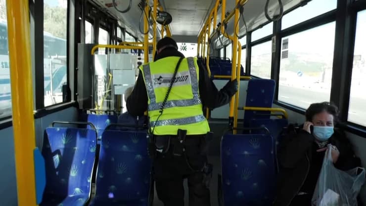 אכיפה משטרתית באוטובוסים בירושלים