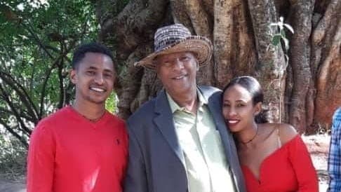 האב והילדים שנשארו באתיופיה